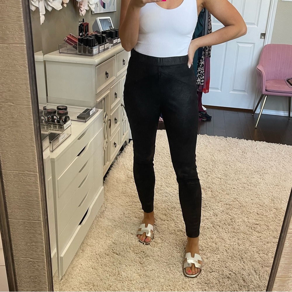 Free People Leather Legging
